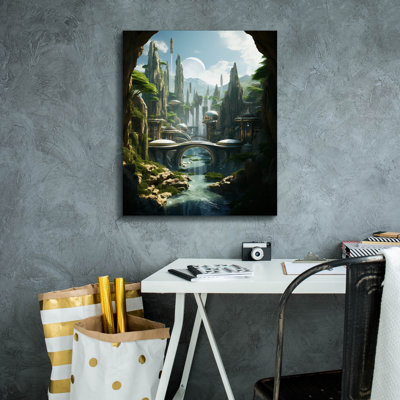 Winston Porter 'Epic Journey' by r3darch0n Canvas Wall Art