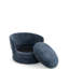 Upholstered Swivel Barrel Chair-327754449