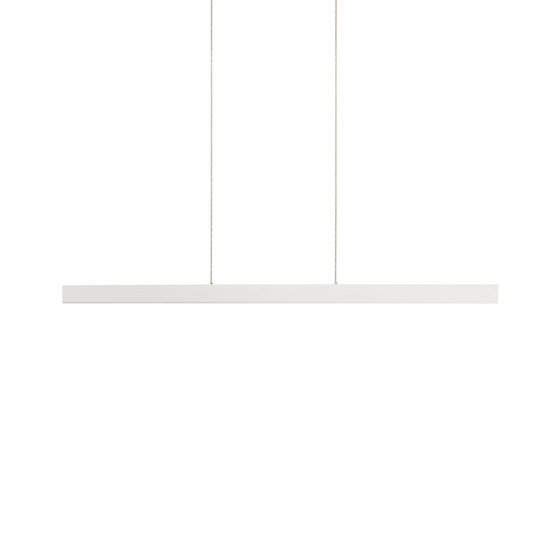 LED Pendant Lamp ARENAS With Remote, White