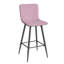 Agda Upholstered Counter Stool with Metal Frame-34078029