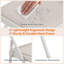 Lot de 4 chaises pliantes avec coussin rembourrÃ© en PU Ã©pais, siÃ¨ges commerciaux portables et empilables-129040824-129040827-129040828