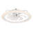 20" Led Ceiling Fans With Light Kit And Remote Control