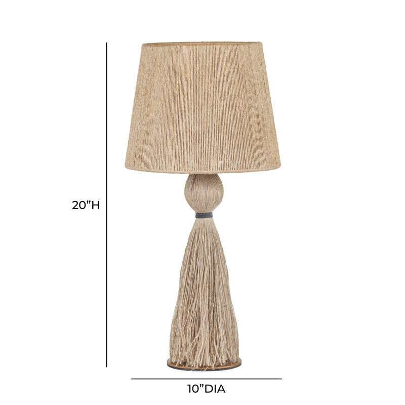 Lampe de table Sute, Tanné
