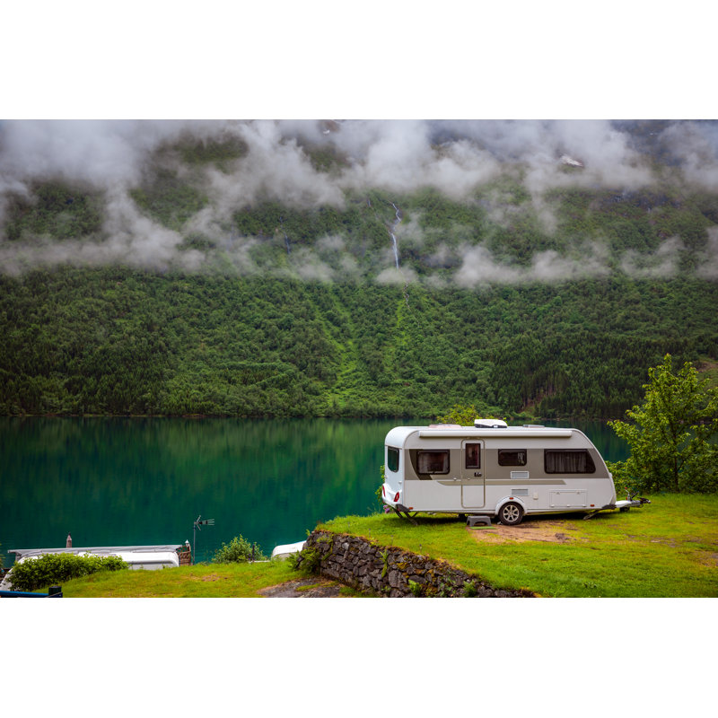 Motorhome by Cookelma - Wrapped Canvas Print, 30cm H x 46cm W
