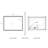 Rectangle LED Mirror, Framed Vanity Mirror With Anti Fog, Touch Sensors-576426310-576426305