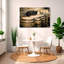« devil cut »-impression sur toile-22613061