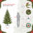 7.5' Lighted Spruce Christmas Tree