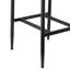 Tabouret de bar 26 po en teck avec coussin Florentine-66603317