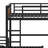 Metal Separable Bunk Beds With Raised Security Fence-157282121