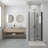 Foldable Frameless Glass Shower Door