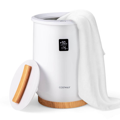 Chauffe-serviettes 20 pi avec porte-parfum Costway