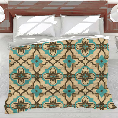 Polyester Geometric Shapes Comforter