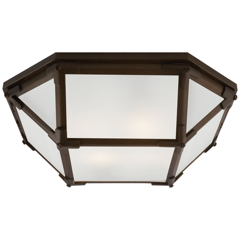 Suzanne Kasler Morris Flush Mount, Antique Zinc