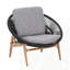 Chaise longue d'extérieur en osier-21544098