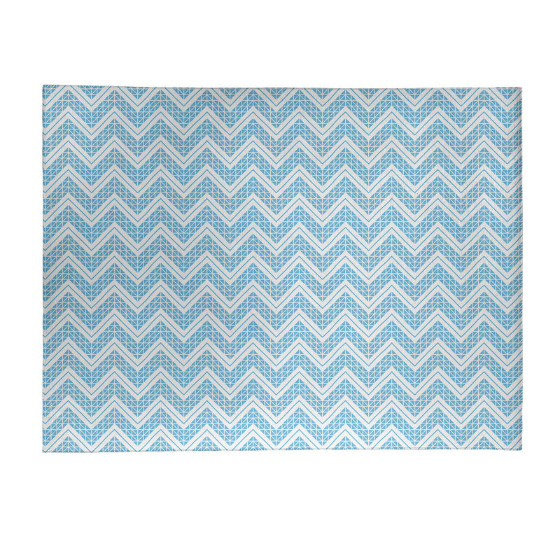 Chenille Chevron Indoor Rug, Rectangle 8' x 10'