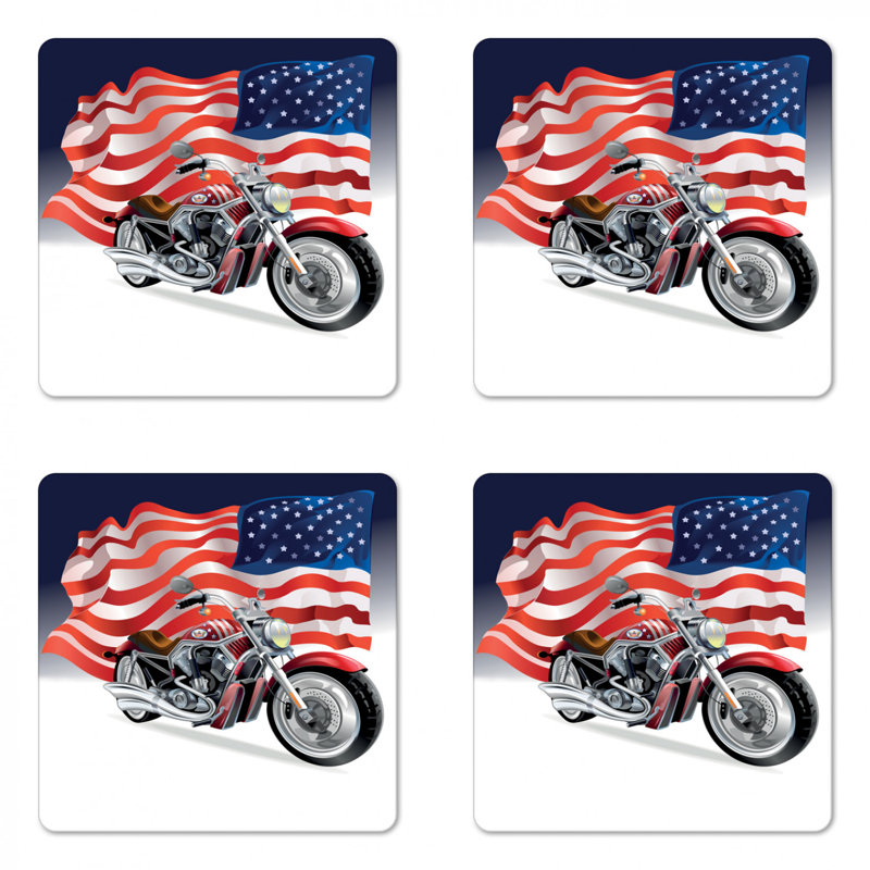 Square 4 Piece Coaster Set