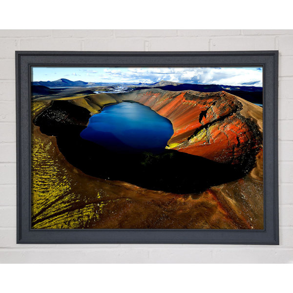 Volcanic Frame Union Rustic Arctic Volcanic - Single Picture Frame Print | Wayfair.co.uk