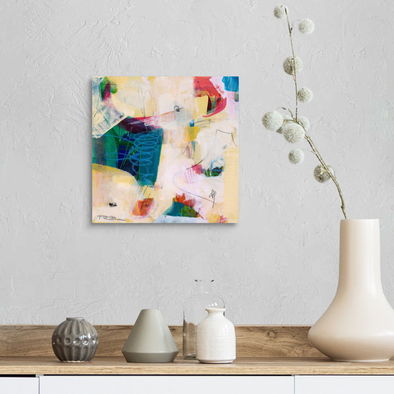 «Oide 2» par Pamela K. Beer - reproduction d'art sur toile, H 12 po x l 12 po x P 1,25 po, Toile tendue