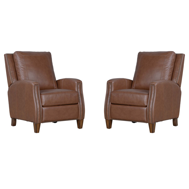 Molucca Manual Recliner Two Pack, Chestnut Charm
