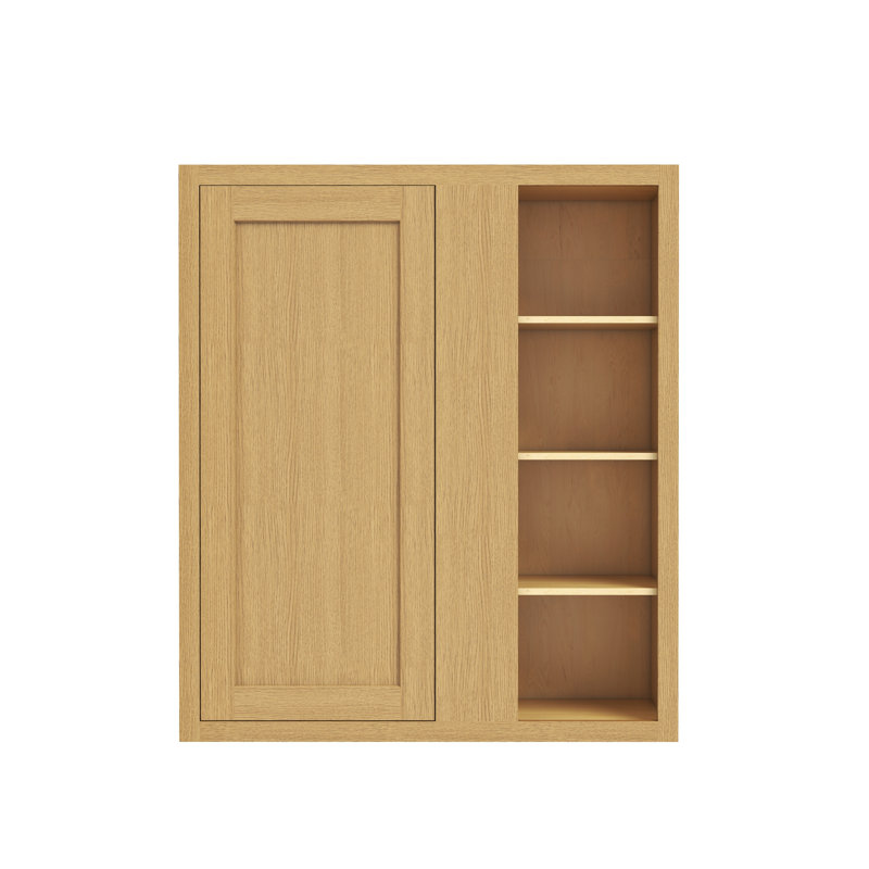 Armoire murale de coin de cuisine encastrable L 36 po x H 42 po x P 13,5 po prête à assembler Casainc, W30"x H42"