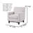 Aravis Upholstered Armchair-202804967