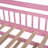 Cincinnatus Wooden House Bed with Trundle and Shelf-626881182-659941614
