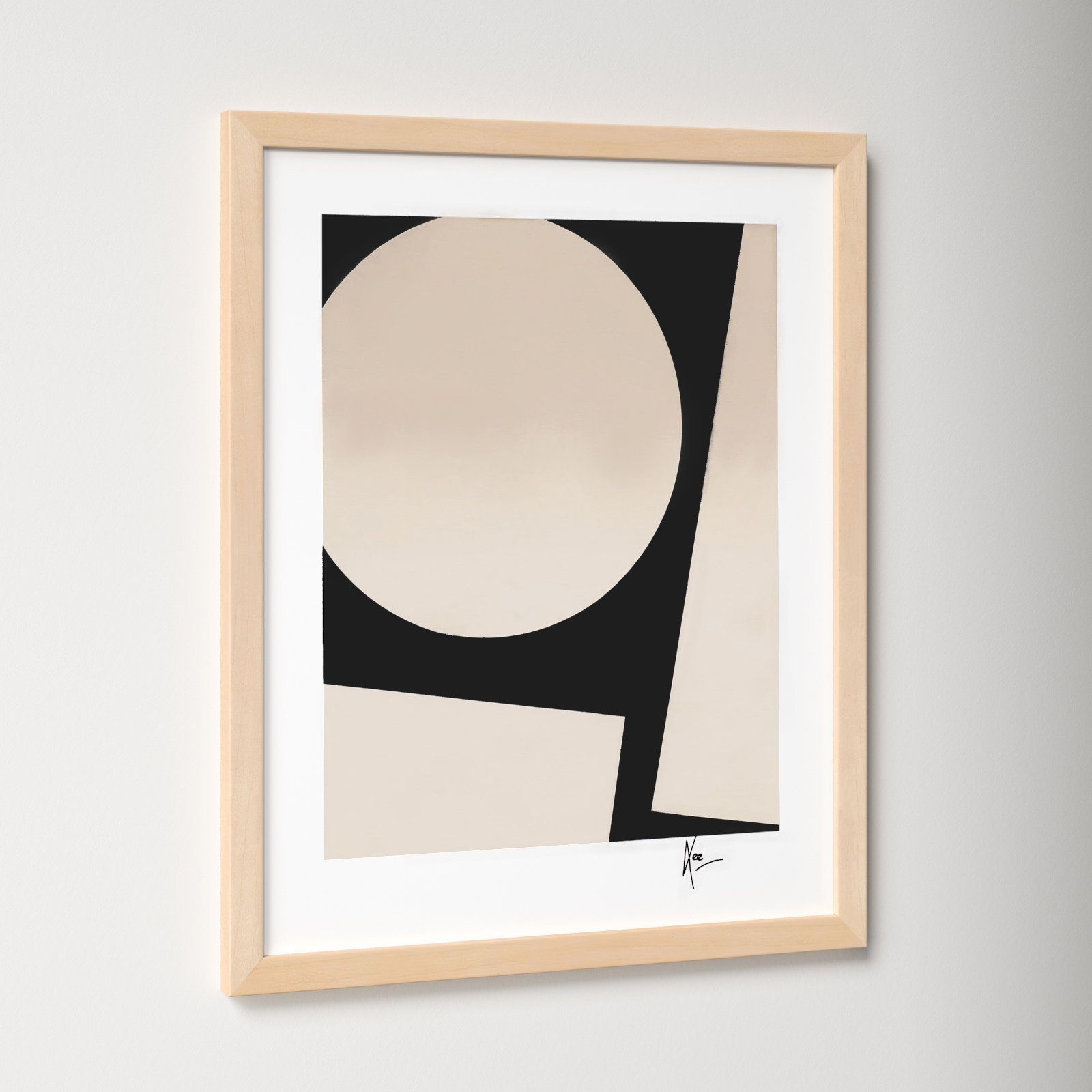 You And Me 2 by Lee Lessem, 30" H x 24" W x 1.25" D, Brown