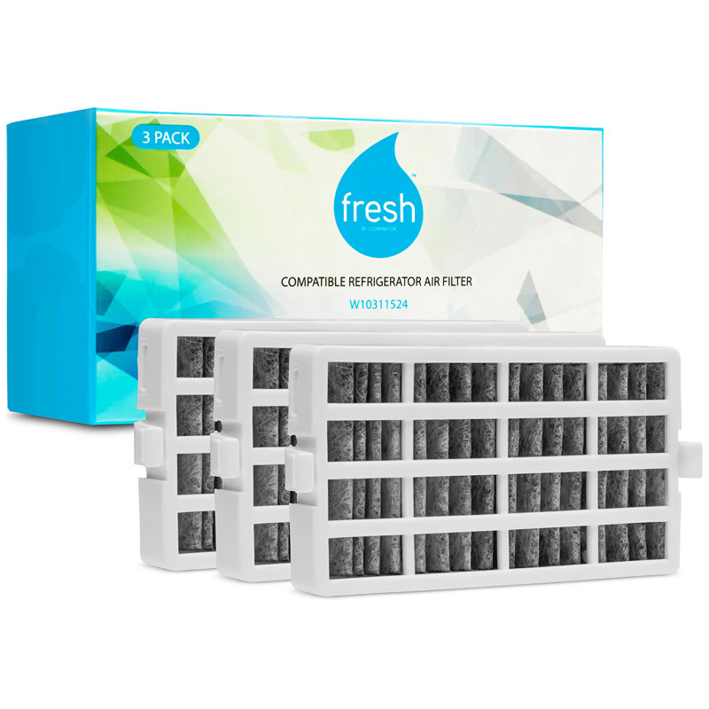 Fresh W10311524 Replacement Refrigerator Air Filter, Compatible with Whirlpool AIR1
