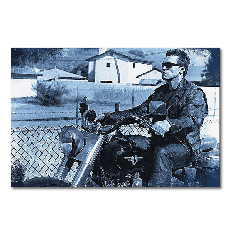 Stretched On Wooden Frame Print on Canvas, 80cm H x 120cm W x 2cm D