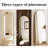 Over The Door Mirror, Wall Hanging，Arched Full Length Mirror Wall Mirror With Hanging Strap For Bedroom, Living Room, Bathroom，Cloakrooms，Full Length Door Mirror-1014006381