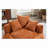 Chenille Cover Memory Foam Bean Bag Sofa Chairs-547269779