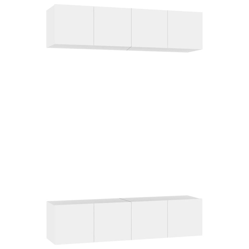 Gogita Unfinished Floating Entertainment Centre for TVs up to 88", White