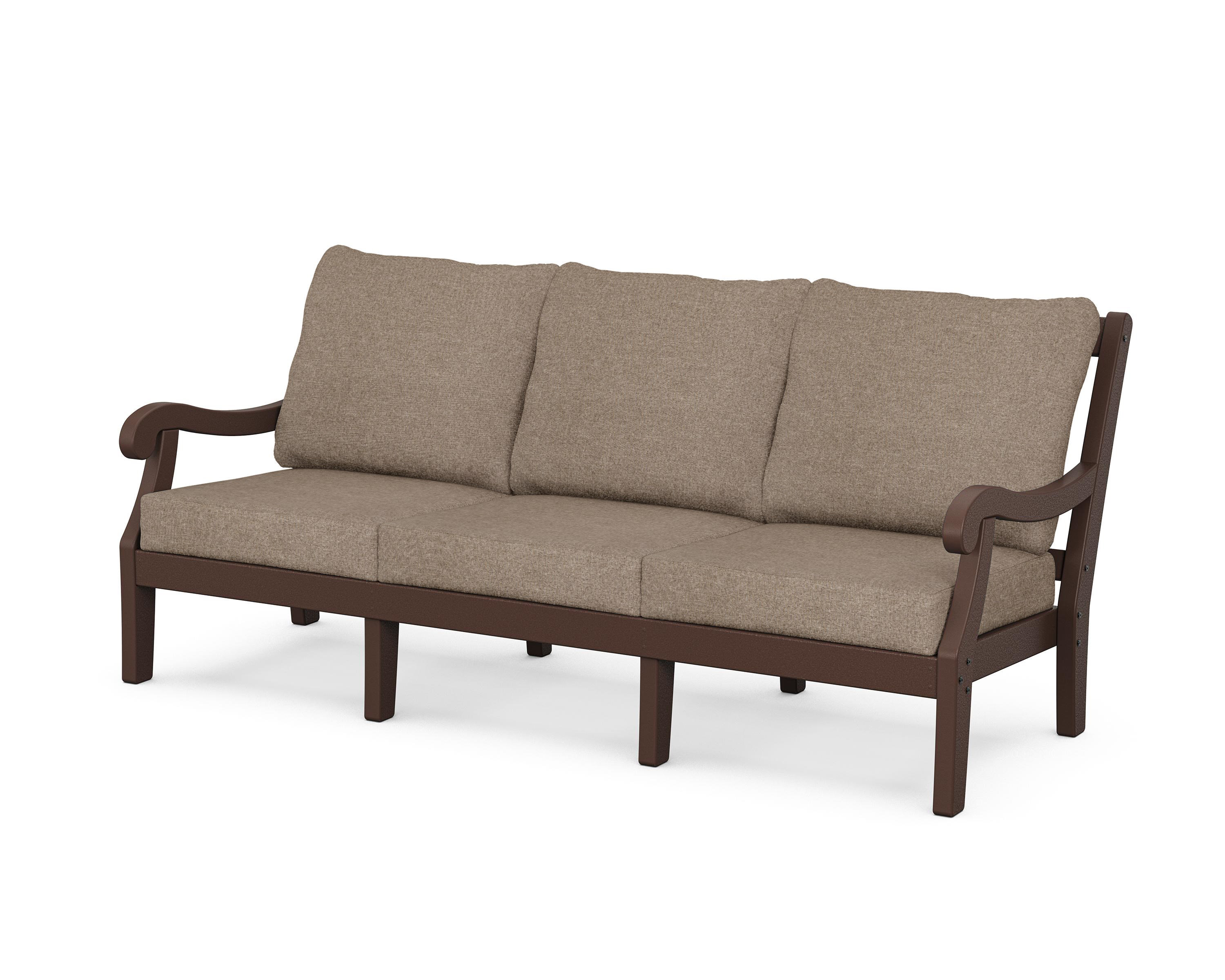 Birch Lane™ POLYWOOD x Birch Lane Verlyn Deep Seating Sofa & Reviews ...