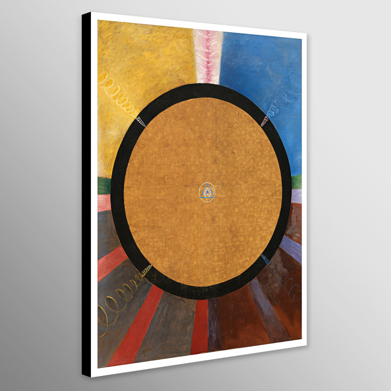 Andriette Altarpiece No.3 by Hilma Af Klint - Wrapped Canvas Print, 117cm H x 81cm W x 5cm D