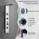 57.99'' Shower Panel with Fixed Shower Head