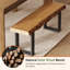 Solid Wood Storage Bench