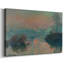 Sunset on the Seine at Lavacourt, Winter Effect-Claude Monet-Gallery Wrapped Canvas-1880-1488403440
