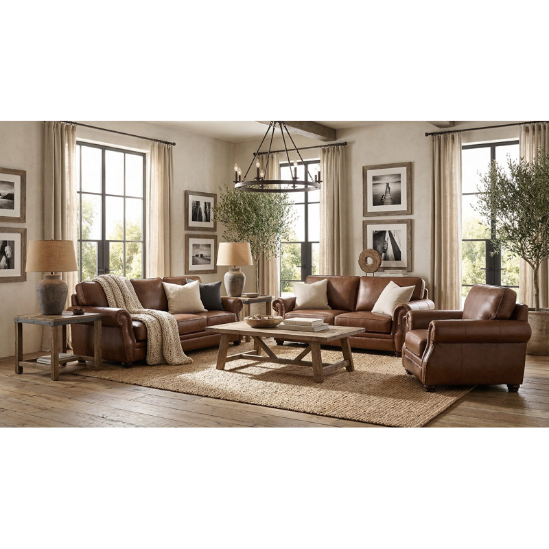 Charleston 3 - Piece Living Room Set