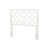 Tabor Chippendale White Headboard - Queen/Full-1708257535