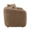 Causeuse en chenille Keith Brown avec 2 coussins décoratifs assortis-2050205307