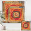 «Moroccan Orange Tiles Collage II», reproduction d'art sur toile tendue-55948555