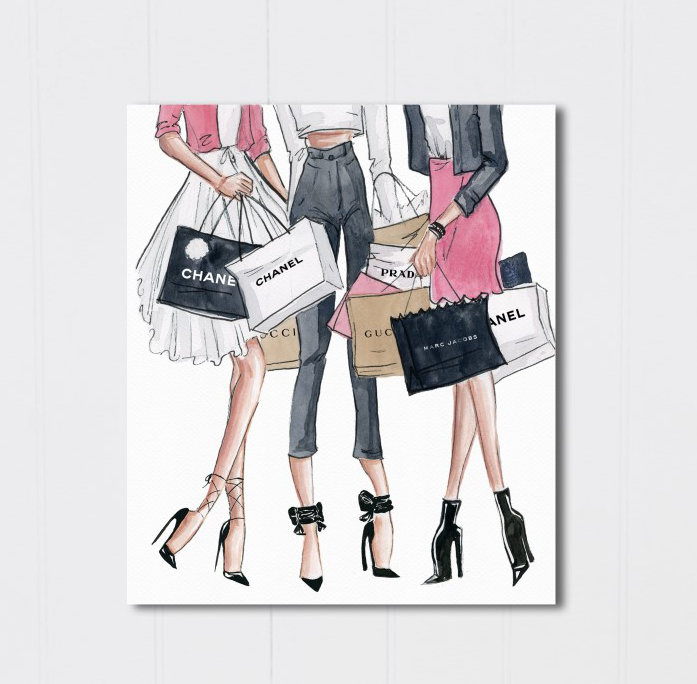 Date d'achat - impression sur toile, H 30 po x l 24 po