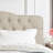 Linen Upholstered Headboard-Modern-Adjustable Height-Button Tufting-922617972-922617963