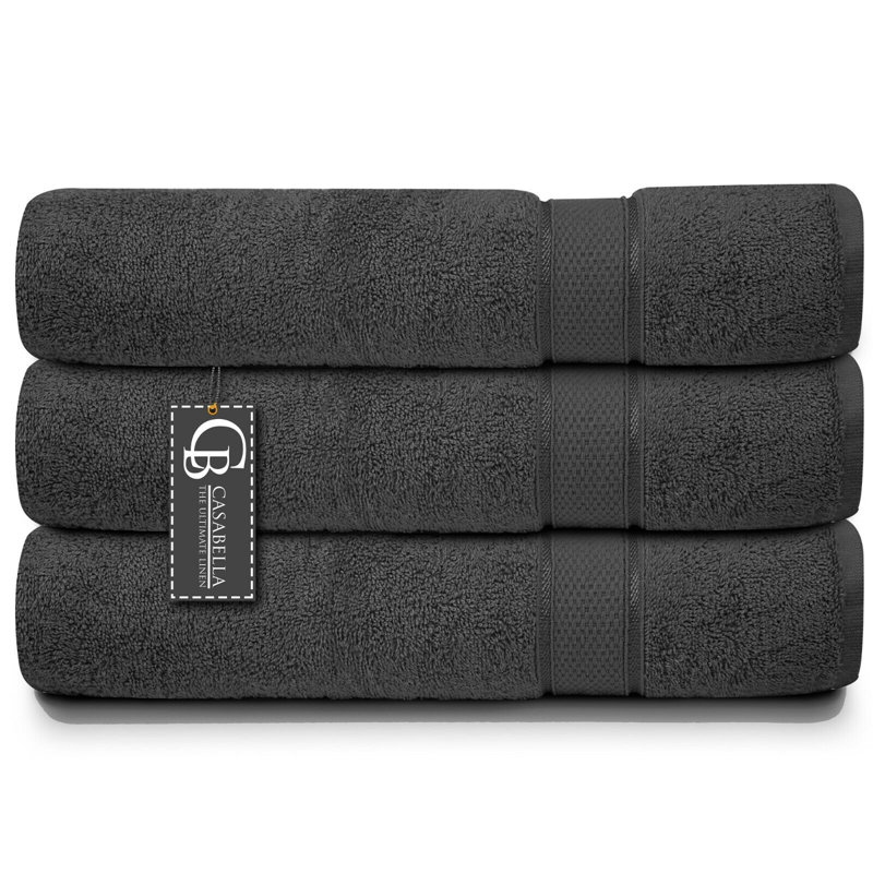 Fiorindo Jumbo Bath Sheet, Grey