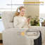 Power Recliner Chair, Upholstered Recliner Chair w/ USB Ports, Beige-936778592