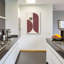Ivy Bronx «Modern Shapes» par Wellington Studio, art mural en verre acrylique, 24 po x 36 po-1017510523