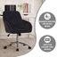 Chaise de bureau réglable TY-483647480-483647487