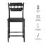 Tabouret de comptoir Jax-123259868-123259871