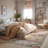 Kymiere Orange and Ivory Southwestern Dhurrie Area Rug-1481801122