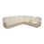 Cream Faux Leather